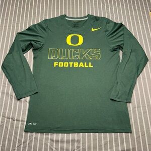 Nike Oregon Ducks football long-sleeve T-shirt Men's Medium
